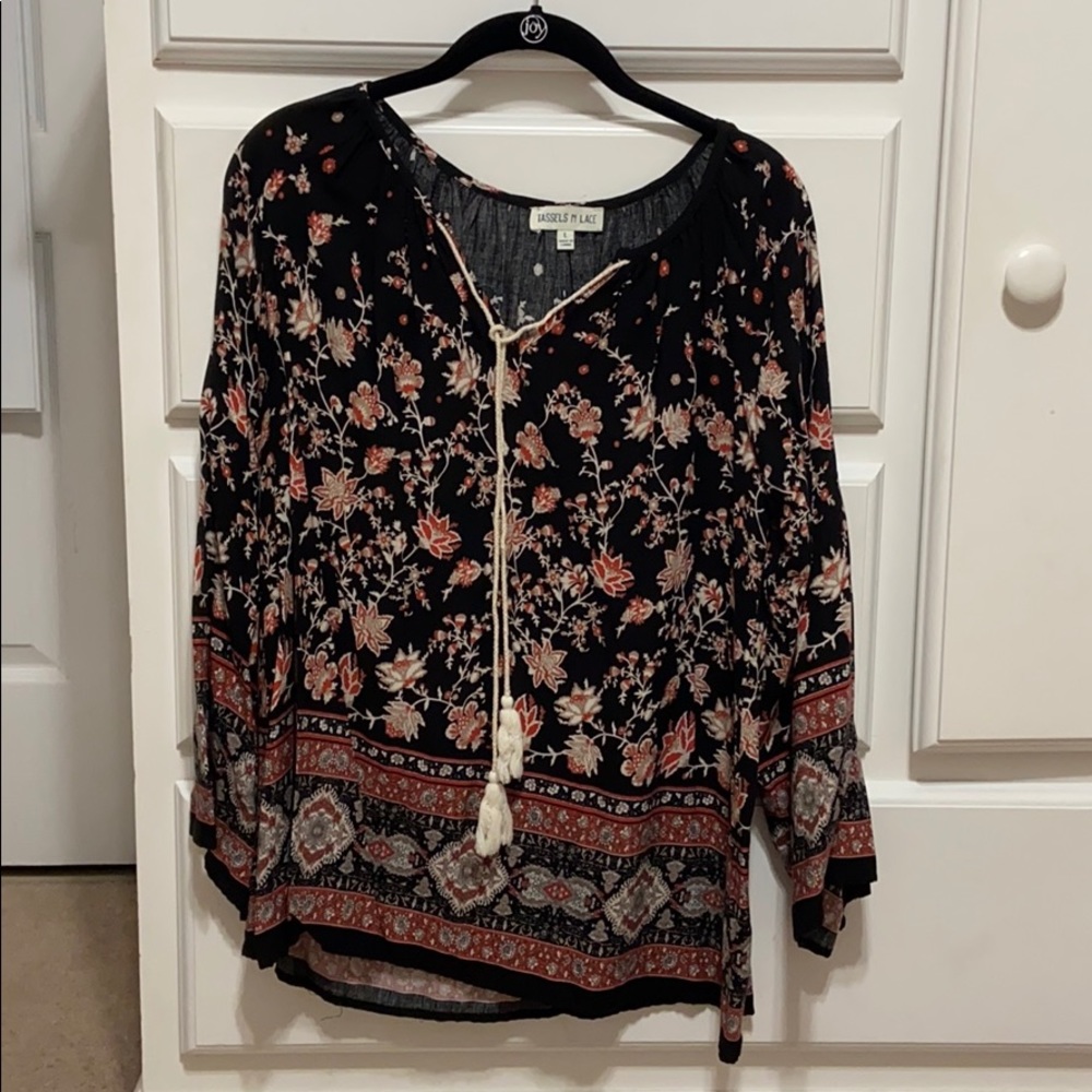 Tassels N Lace shirt never worn